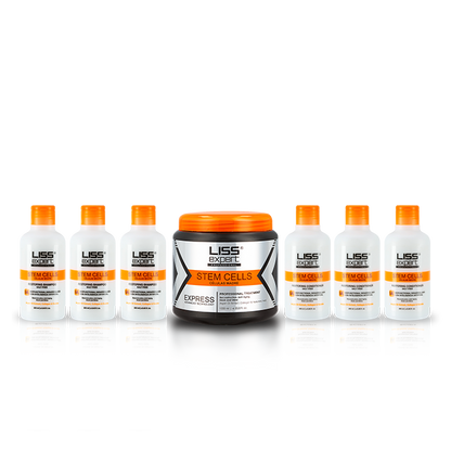 Tratamiento Liss Expert Stem Cells 1 Kg con 3 acodicionadores y 3 shampoos