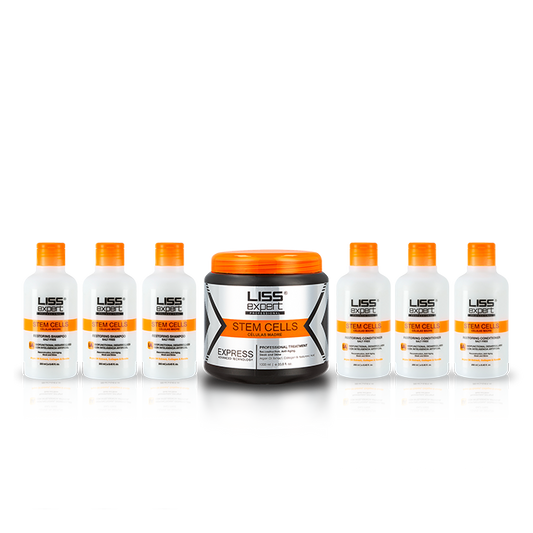Tratamiento Liss Expert Stem Cells 1 Kg con 3 acodicionadores y 3 shampoos